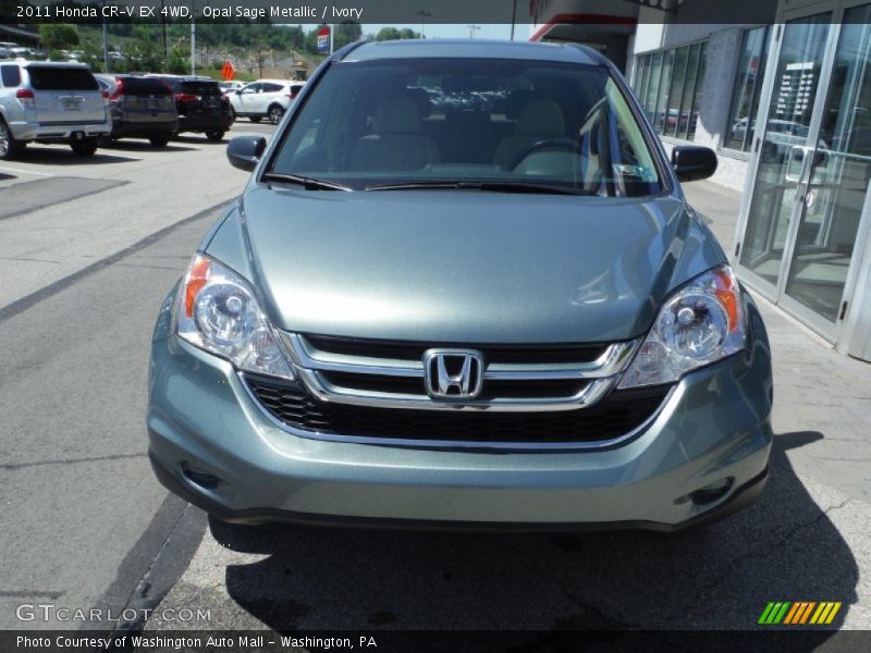 Opal Sage Metallic / Ivory 2011 Honda CR-V EX 4WD