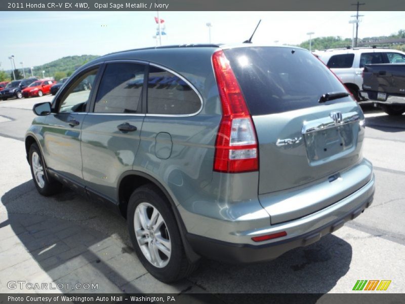 Opal Sage Metallic / Ivory 2011 Honda CR-V EX 4WD