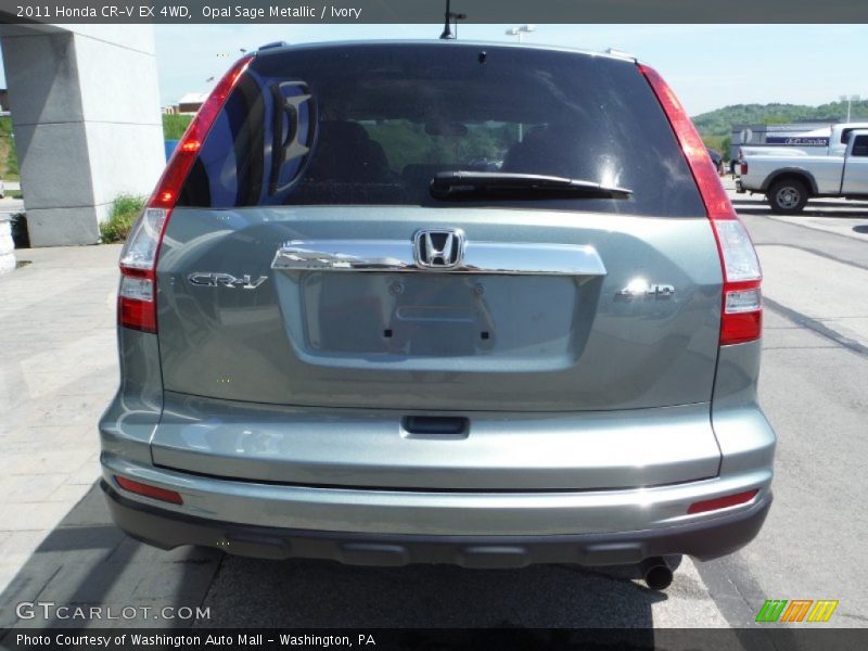 Opal Sage Metallic / Ivory 2011 Honda CR-V EX 4WD