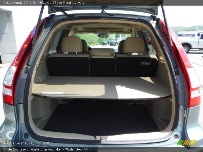 Opal Sage Metallic / Ivory 2011 Honda CR-V EX 4WD
