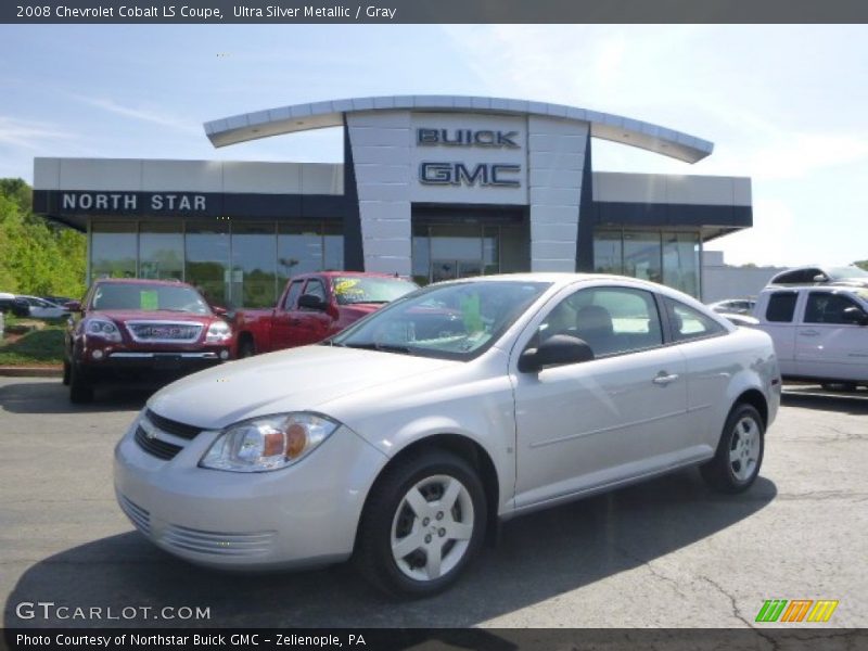 Ultra Silver Metallic / Gray 2008 Chevrolet Cobalt LS Coupe