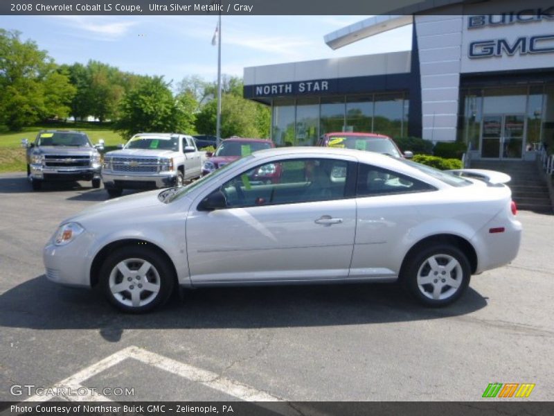 Ultra Silver Metallic / Gray 2008 Chevrolet Cobalt LS Coupe