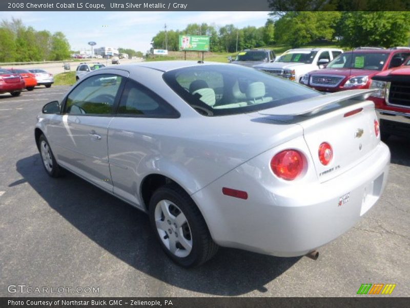 Ultra Silver Metallic / Gray 2008 Chevrolet Cobalt LS Coupe