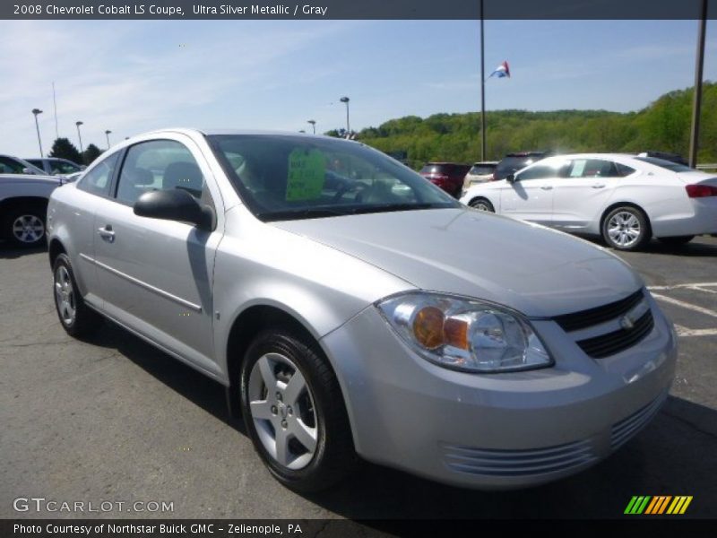 Ultra Silver Metallic / Gray 2008 Chevrolet Cobalt LS Coupe