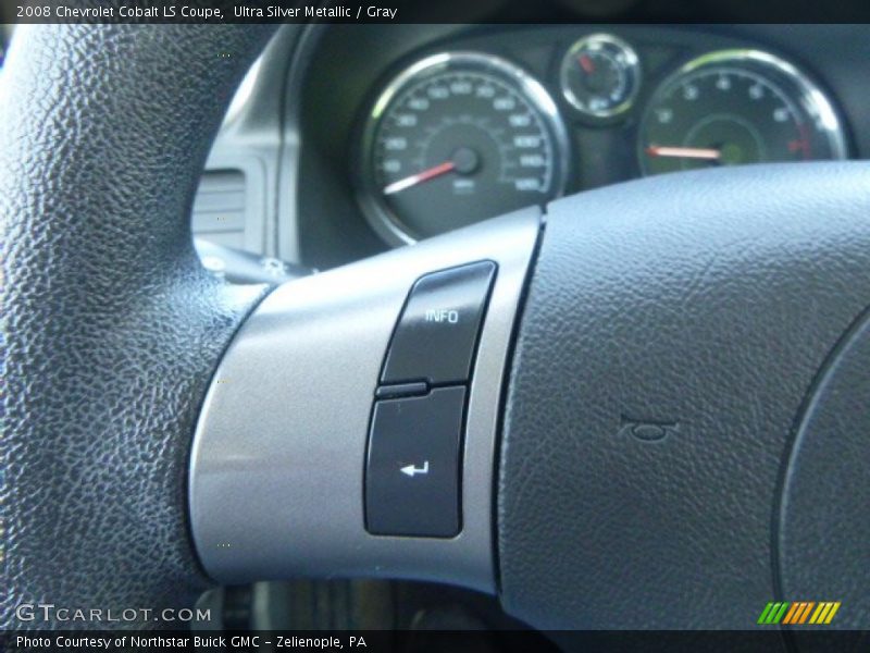Ultra Silver Metallic / Gray 2008 Chevrolet Cobalt LS Coupe