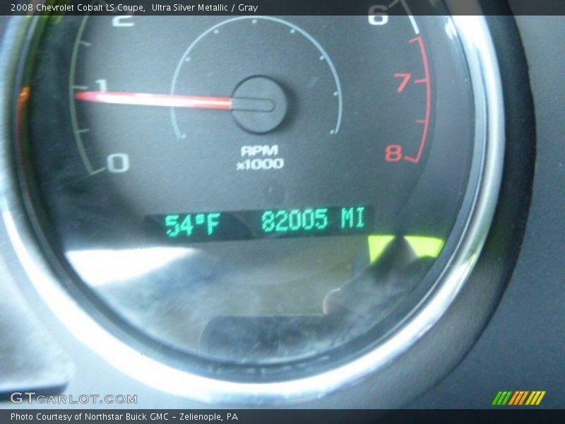 Ultra Silver Metallic / Gray 2008 Chevrolet Cobalt LS Coupe