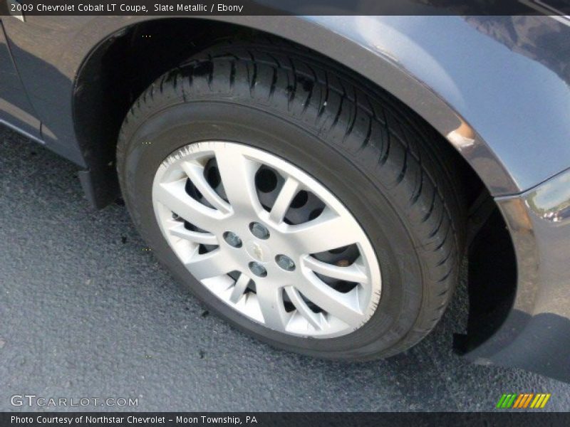 Slate Metallic / Ebony 2009 Chevrolet Cobalt LT Coupe