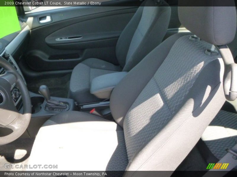 Slate Metallic / Ebony 2009 Chevrolet Cobalt LT Coupe