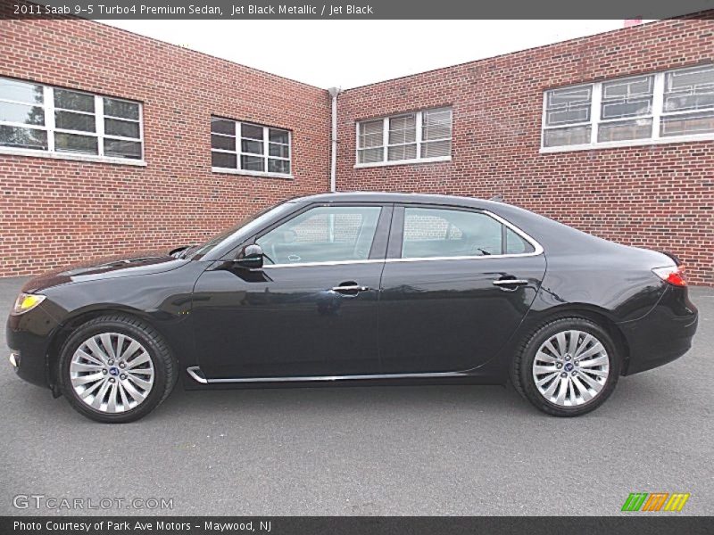 Jet Black Metallic / Jet Black 2011 Saab 9-5 Turbo4 Premium Sedan