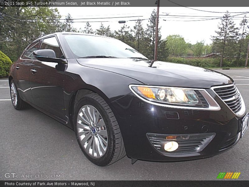 Jet Black Metallic / Jet Black 2011 Saab 9-5 Turbo4 Premium Sedan