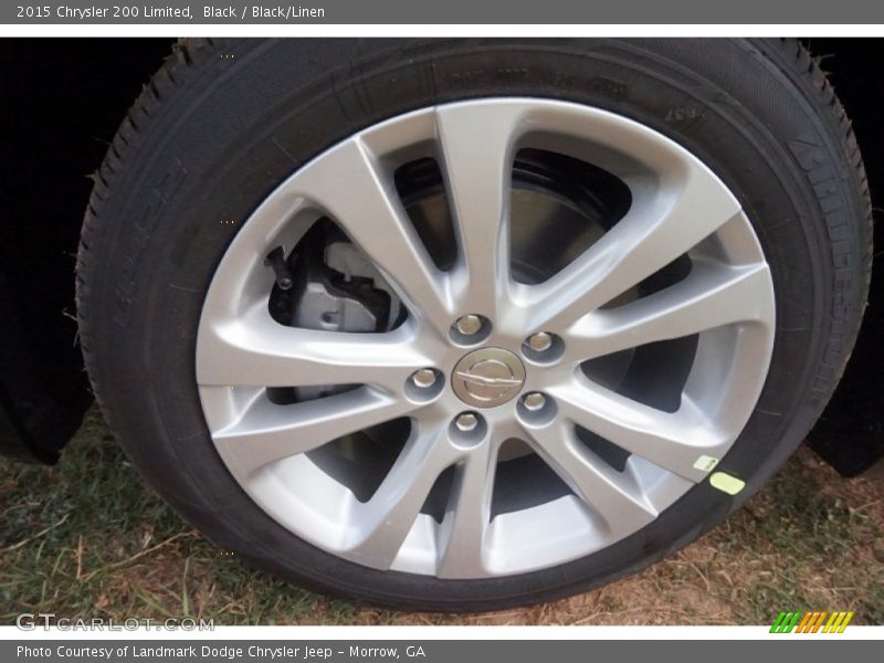 Black / Black/Linen 2015 Chrysler 200 Limited