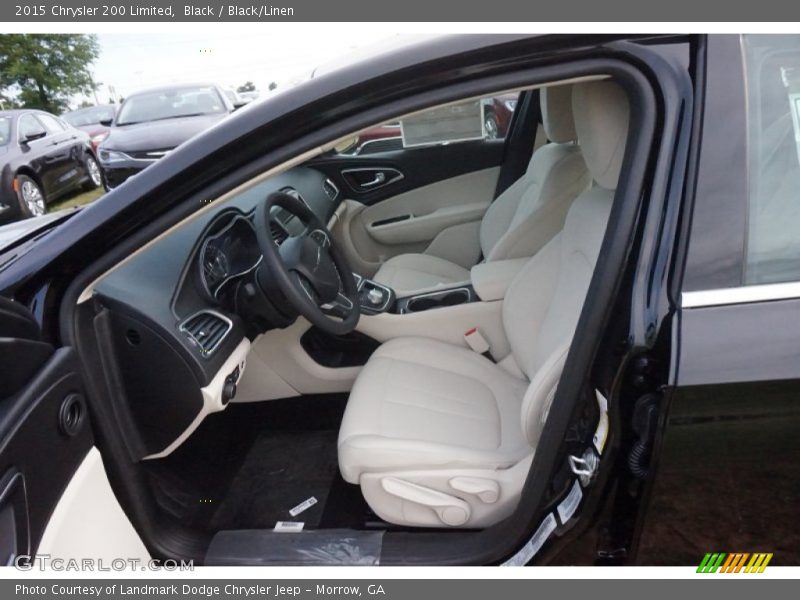 Black / Black/Linen 2015 Chrysler 200 Limited