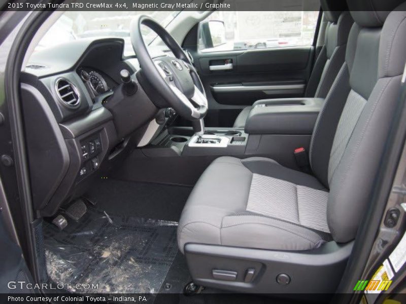 Magnetic Gray Metallic / Graphite 2015 Toyota Tundra TRD CrewMax 4x4