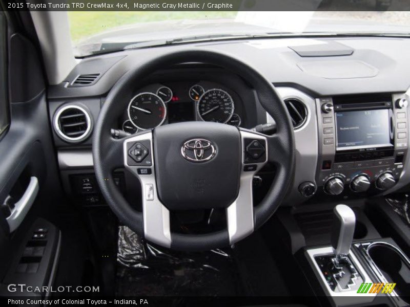 Magnetic Gray Metallic / Graphite 2015 Toyota Tundra TRD CrewMax 4x4