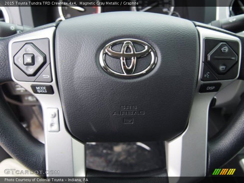 Magnetic Gray Metallic / Graphite 2015 Toyota Tundra TRD CrewMax 4x4
