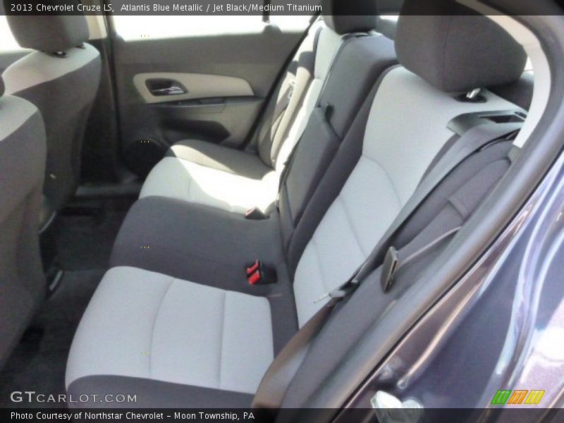 Atlantis Blue Metallic / Jet Black/Medium Titanium 2013 Chevrolet Cruze LS
