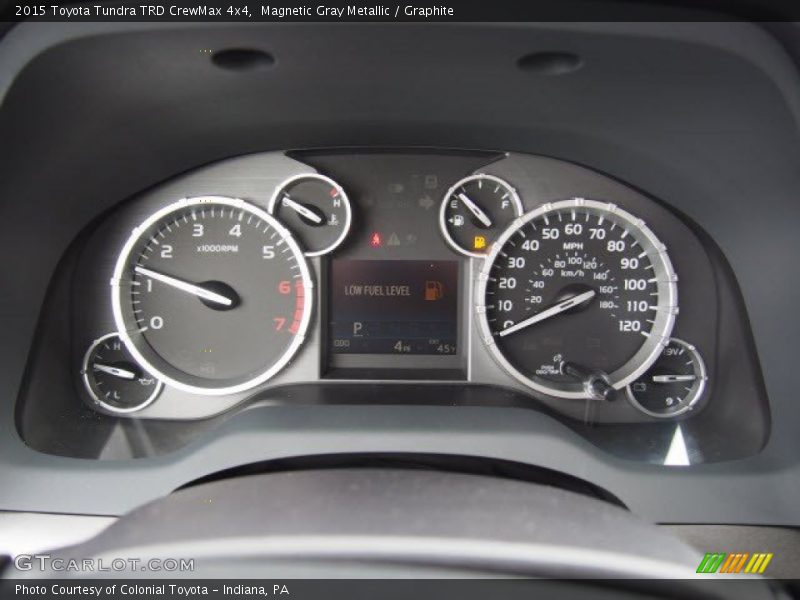 Magnetic Gray Metallic / Graphite 2015 Toyota Tundra TRD CrewMax 4x4