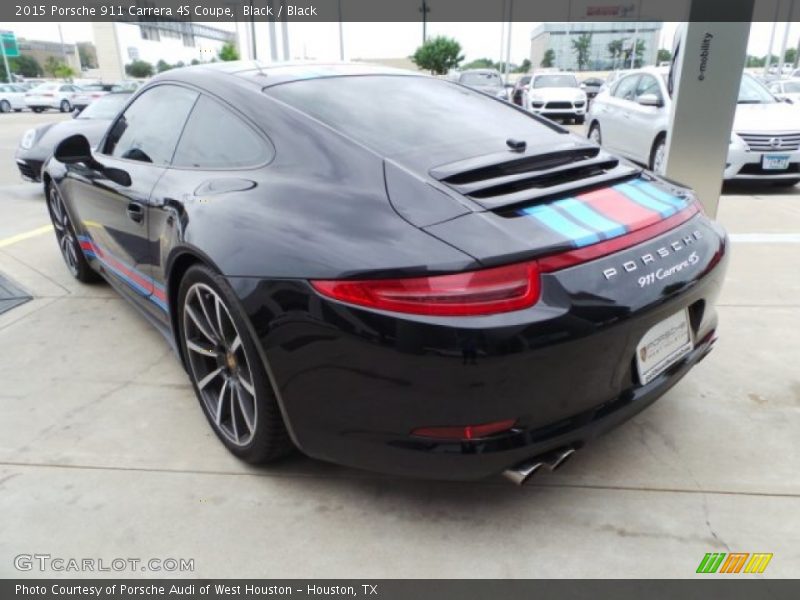 Black / Black 2015 Porsche 911 Carrera 4S Coupe