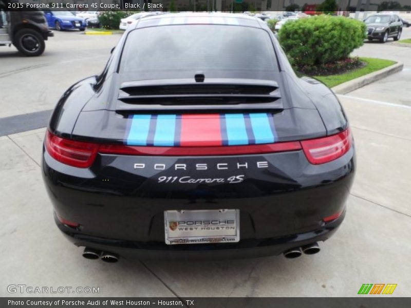 Black / Black 2015 Porsche 911 Carrera 4S Coupe