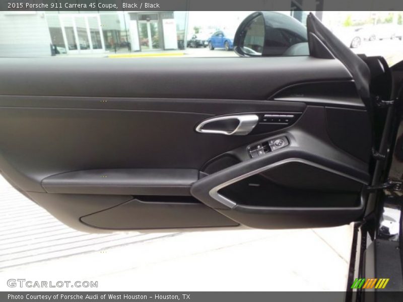 Black / Black 2015 Porsche 911 Carrera 4S Coupe