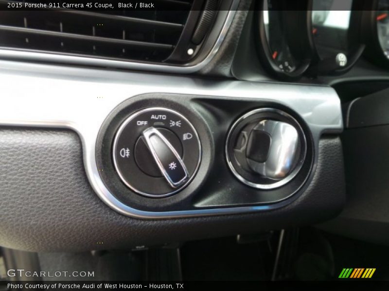 Black / Black 2015 Porsche 911 Carrera 4S Coupe