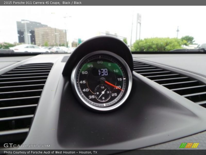 Black / Black 2015 Porsche 911 Carrera 4S Coupe