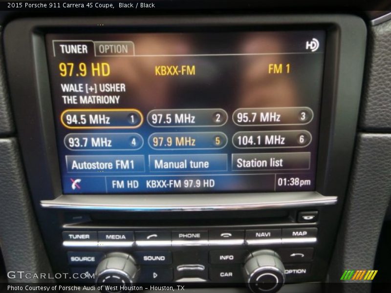 Black / Black 2015 Porsche 911 Carrera 4S Coupe