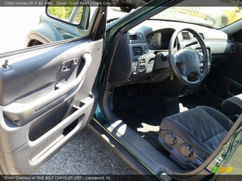 Clover Green Pearl / Dark Gray 2000 Honda CR-V EX 4WD