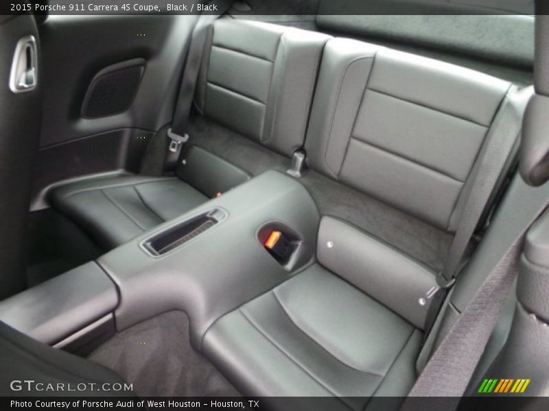 Black / Black 2015 Porsche 911 Carrera 4S Coupe