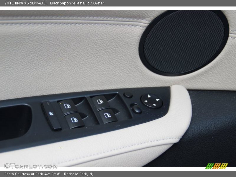Black Sapphire Metallic / Oyster 2011 BMW X6 xDrive35i