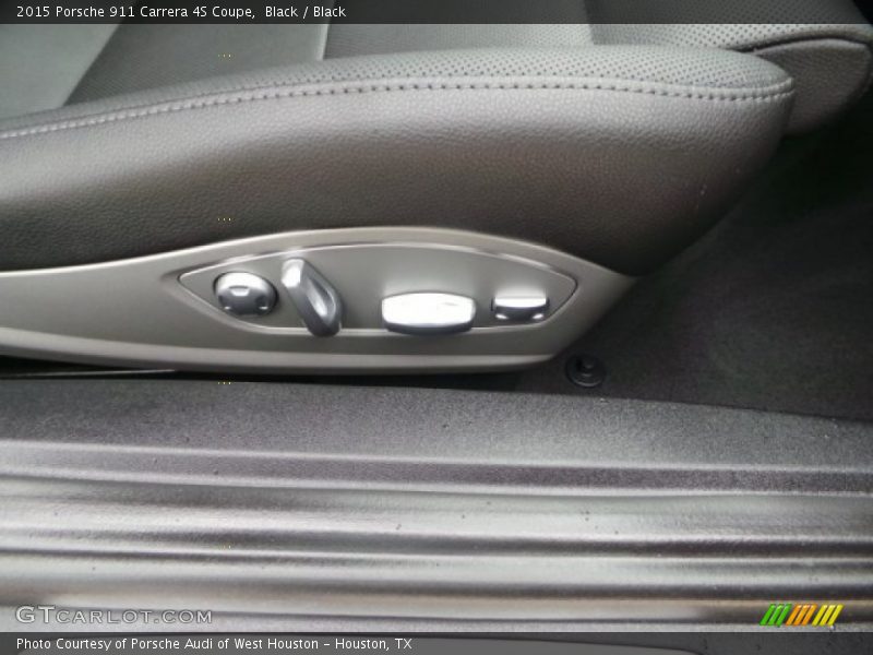 Black / Black 2015 Porsche 911 Carrera 4S Coupe