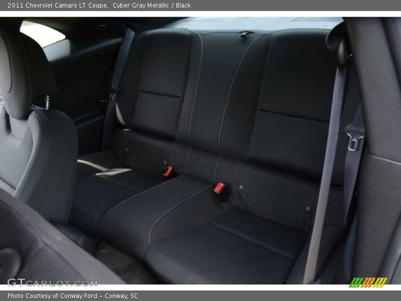 Cyber Gray Metallic / Black 2011 Chevrolet Camaro LT Coupe
