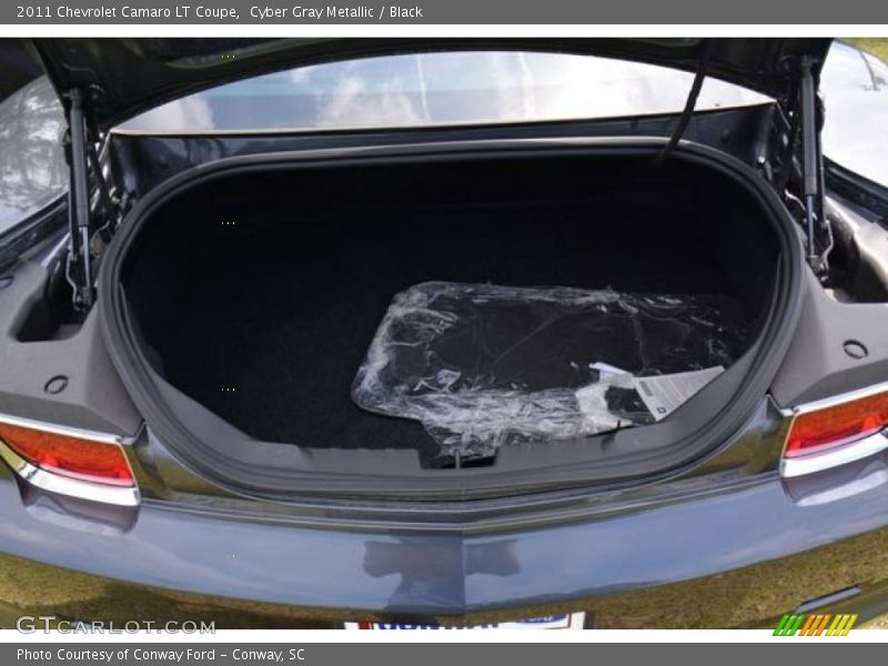 Cyber Gray Metallic / Black 2011 Chevrolet Camaro LT Coupe