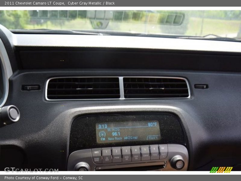 Cyber Gray Metallic / Black 2011 Chevrolet Camaro LT Coupe