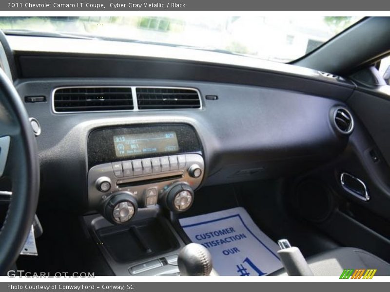 Cyber Gray Metallic / Black 2011 Chevrolet Camaro LT Coupe