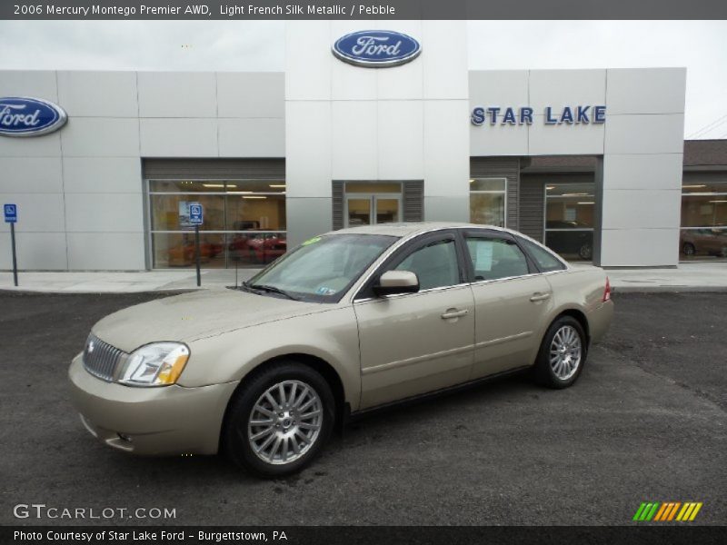 Light French Silk Metallic / Pebble 2006 Mercury Montego Premier AWD
