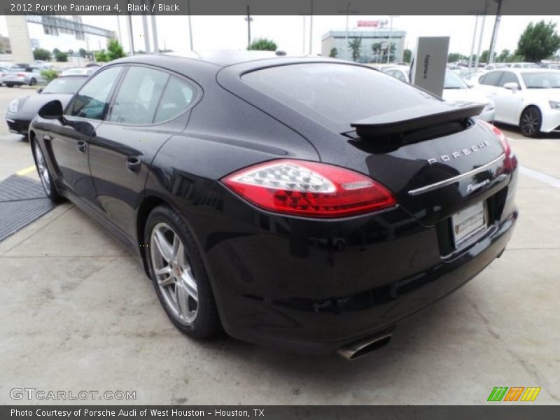Black / Black 2012 Porsche Panamera 4