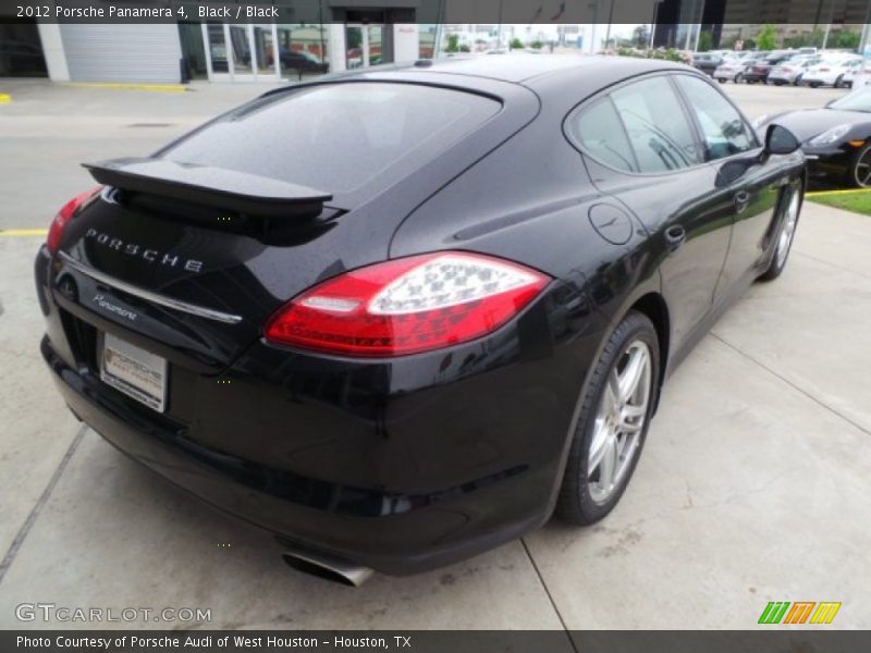 Black / Black 2012 Porsche Panamera 4