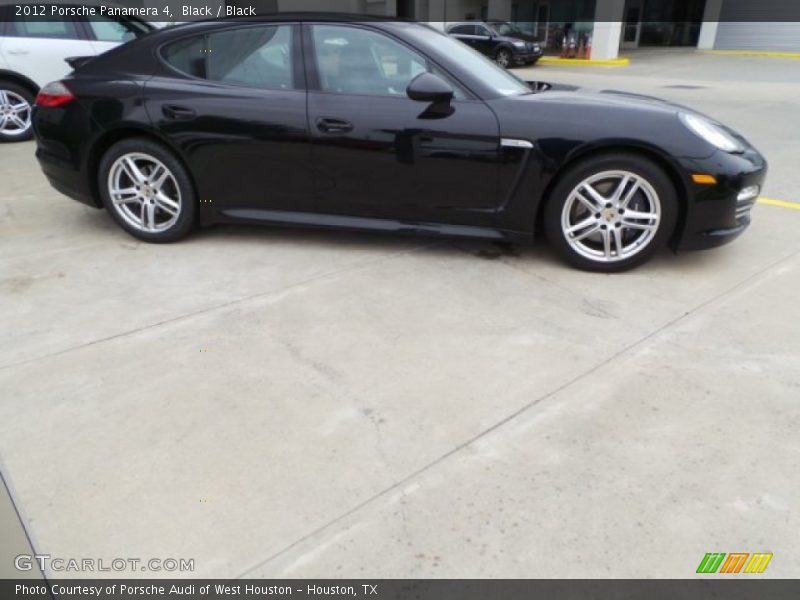 Black / Black 2012 Porsche Panamera 4