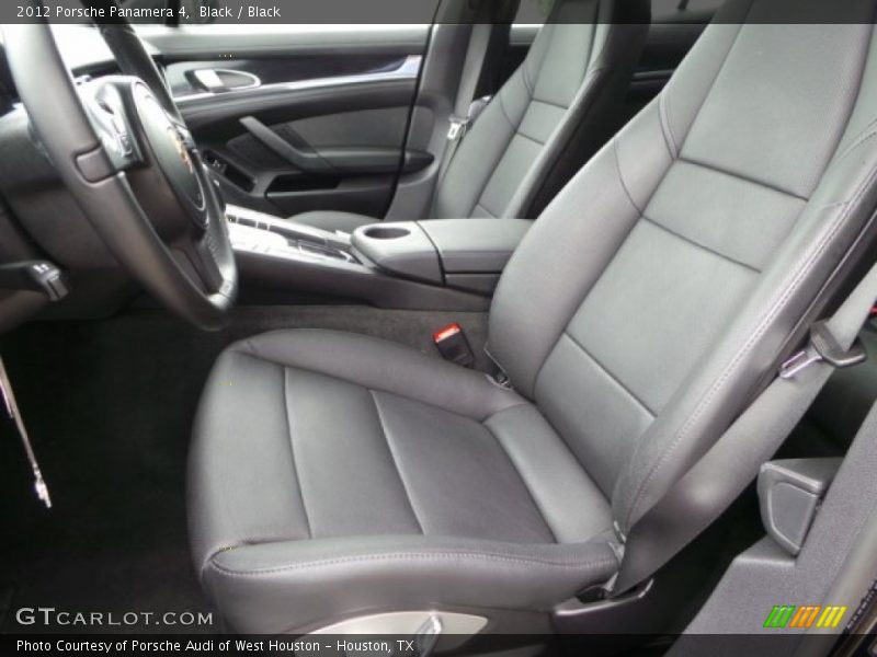 Black / Black 2012 Porsche Panamera 4