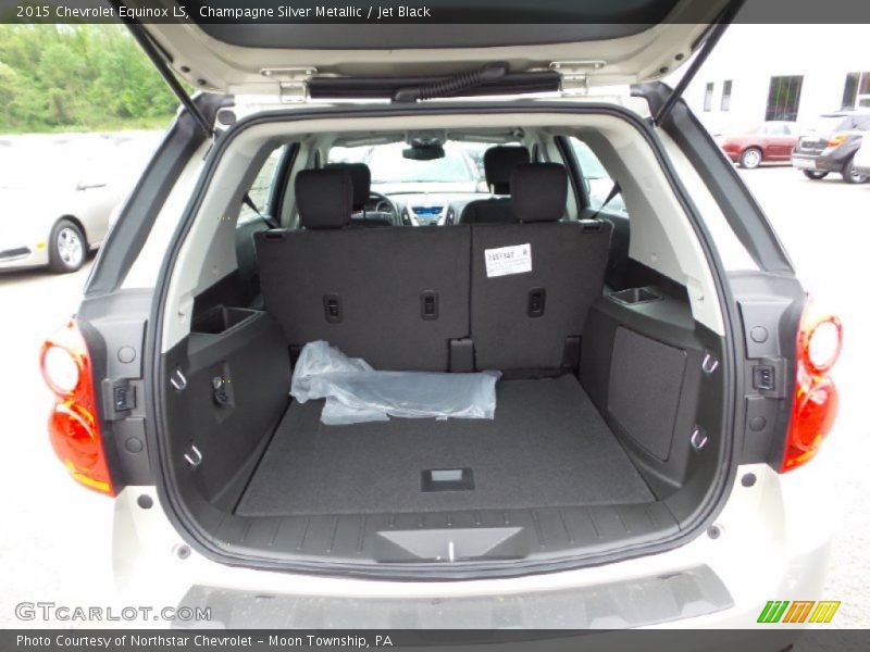 Champagne Silver Metallic / Jet Black 2015 Chevrolet Equinox LS