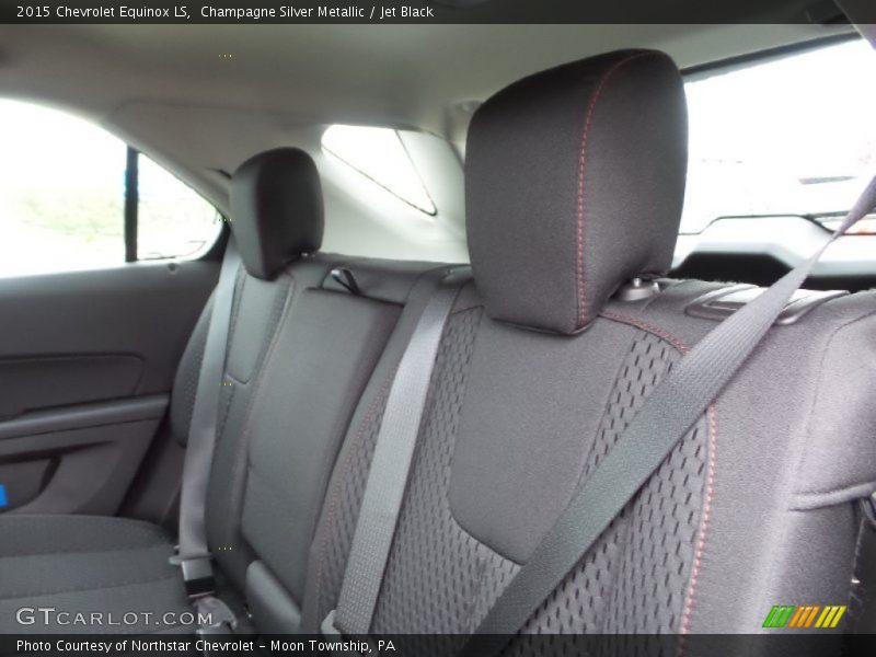 Champagne Silver Metallic / Jet Black 2015 Chevrolet Equinox LS