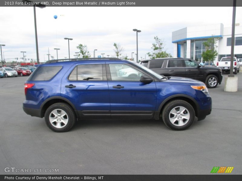  2013 Explorer 4WD Deep Impact Blue Metallic