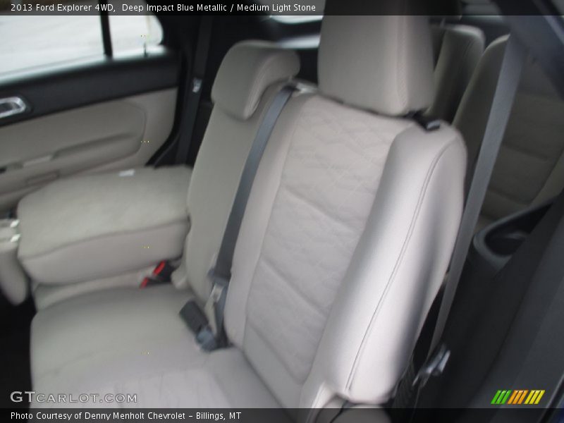 Deep Impact Blue Metallic / Medium Light Stone 2013 Ford Explorer 4WD