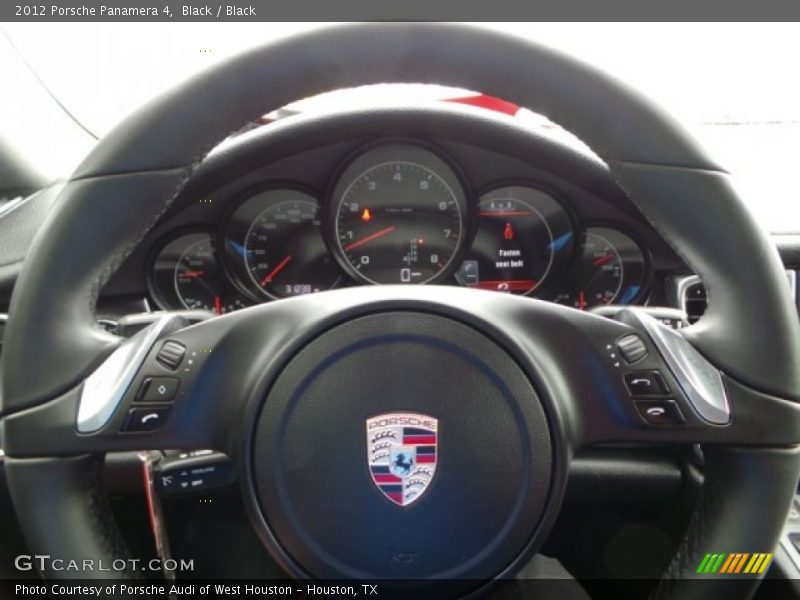 Black / Black 2012 Porsche Panamera 4