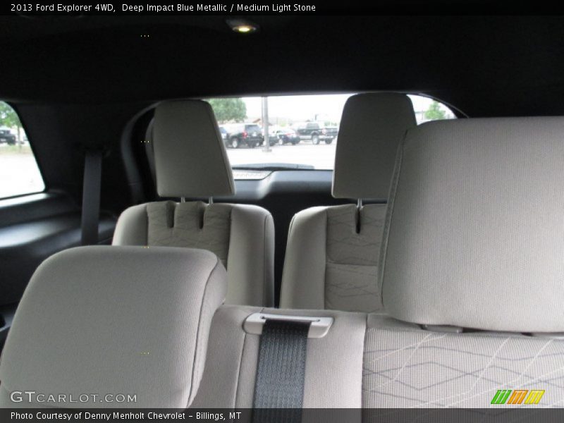 Deep Impact Blue Metallic / Medium Light Stone 2013 Ford Explorer 4WD