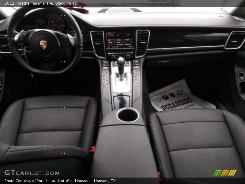 Black / Black 2012 Porsche Panamera 4
