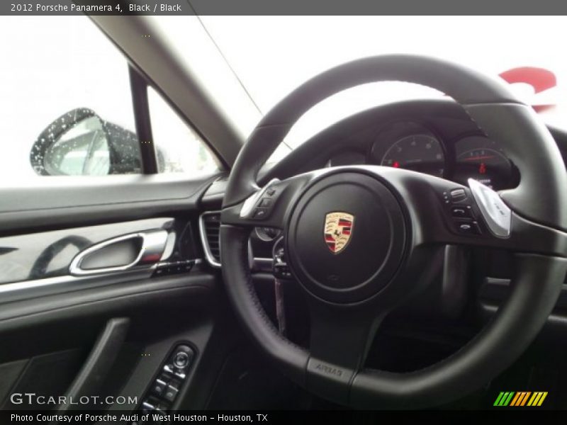 Black / Black 2012 Porsche Panamera 4