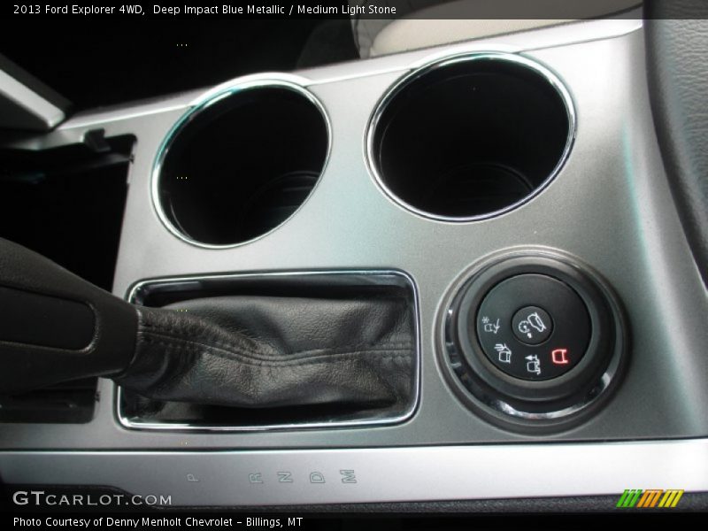 Deep Impact Blue Metallic / Medium Light Stone 2013 Ford Explorer 4WD