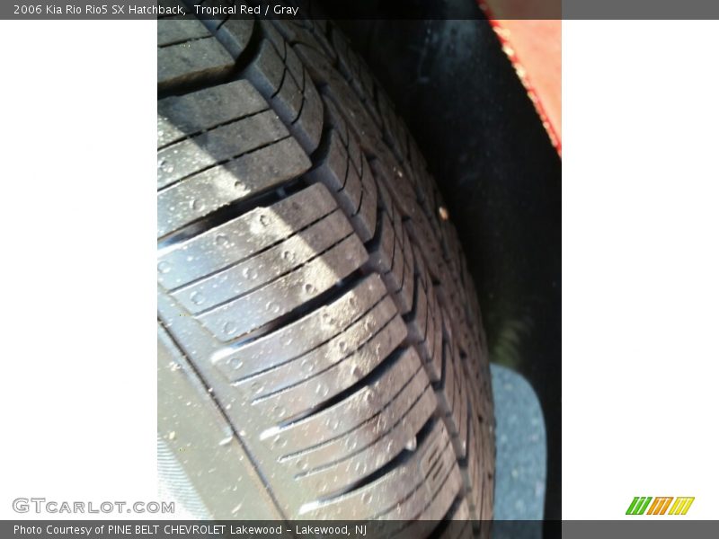 Tropical Red / Gray 2006 Kia Rio Rio5 SX Hatchback